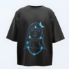 Circle of Adiyogi oversized tee – Shiva design, back