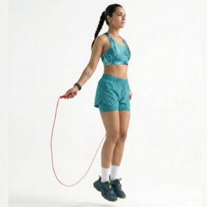 Fluidic Teal - Sports Bra