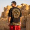 Kurukshetra Tee Boy Back view by Zovinos